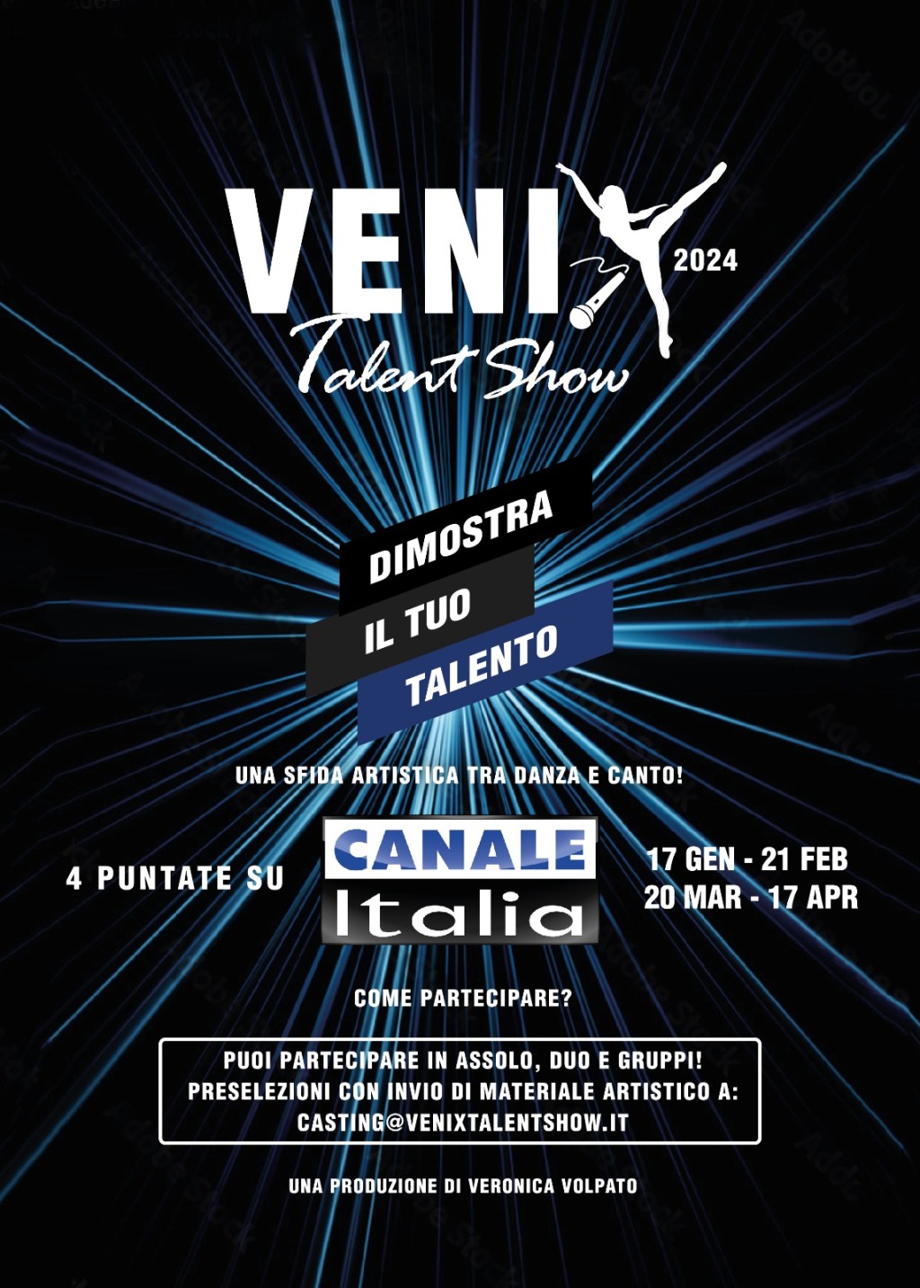 Venix Talent Show, aperte le selezioni per il contest di danza e canto che approderà in TV